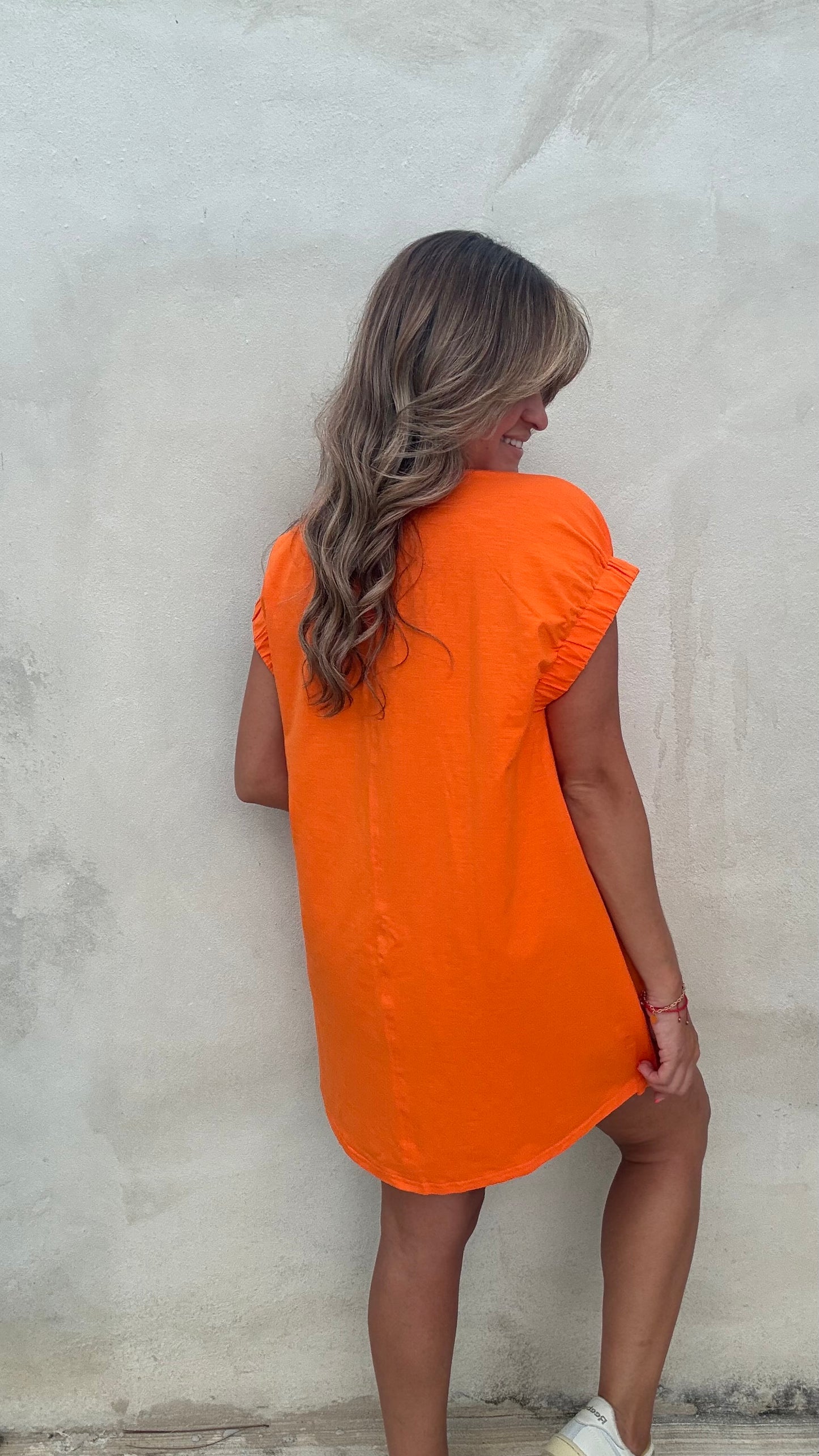 Sunset T-shirt dress
