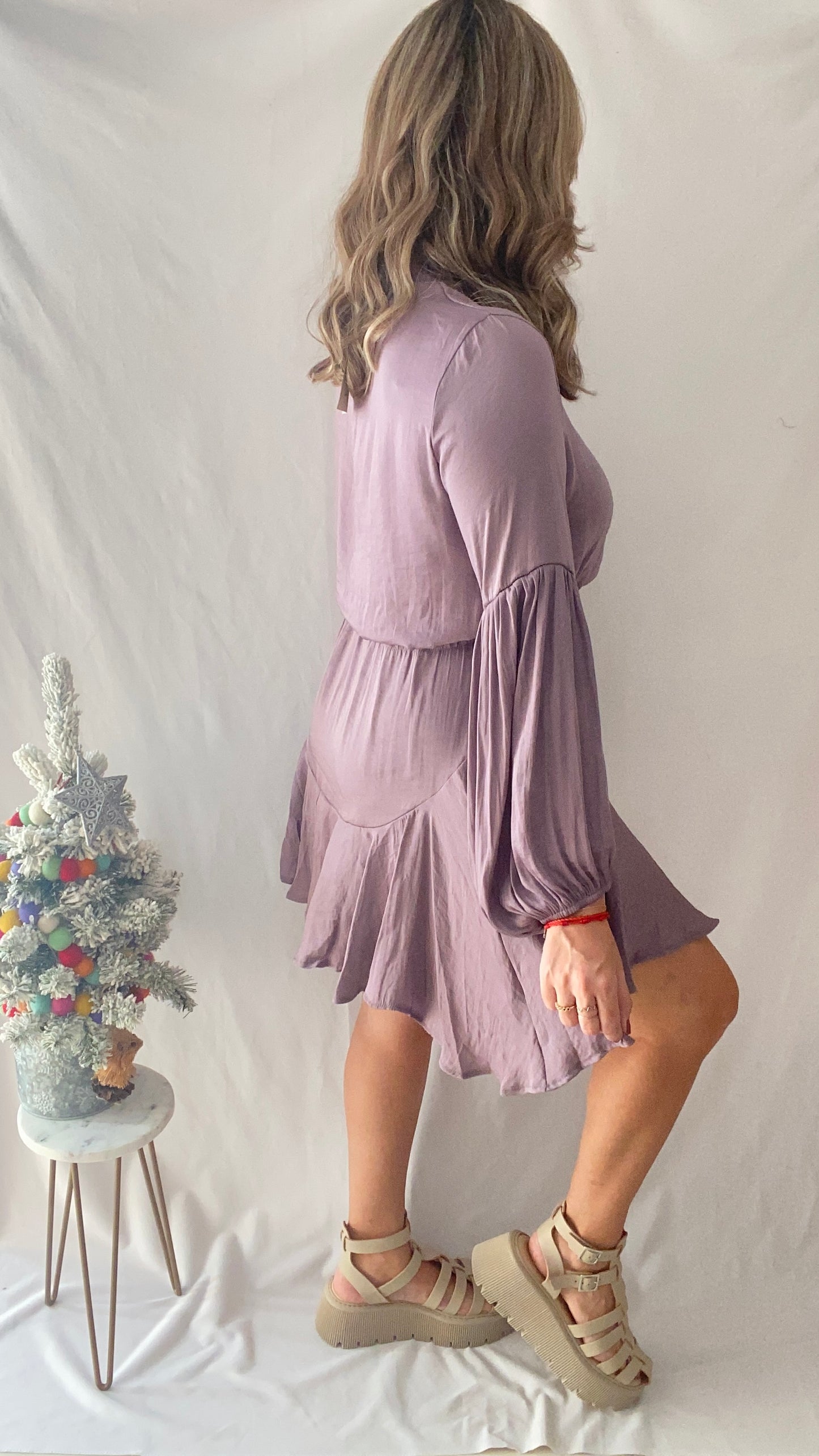 Midnight bubble dress