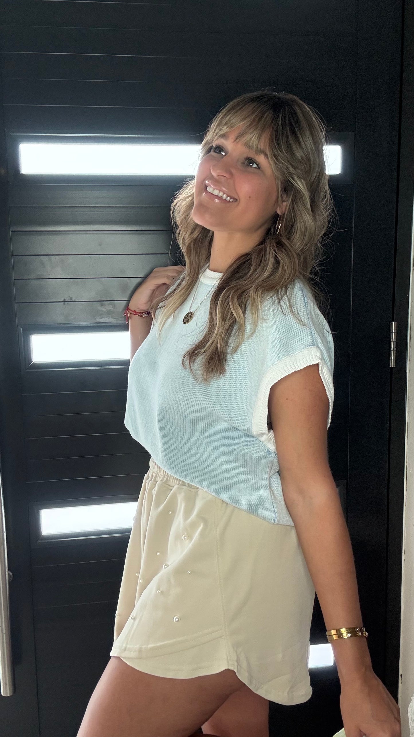 Ocean Pearly Skort