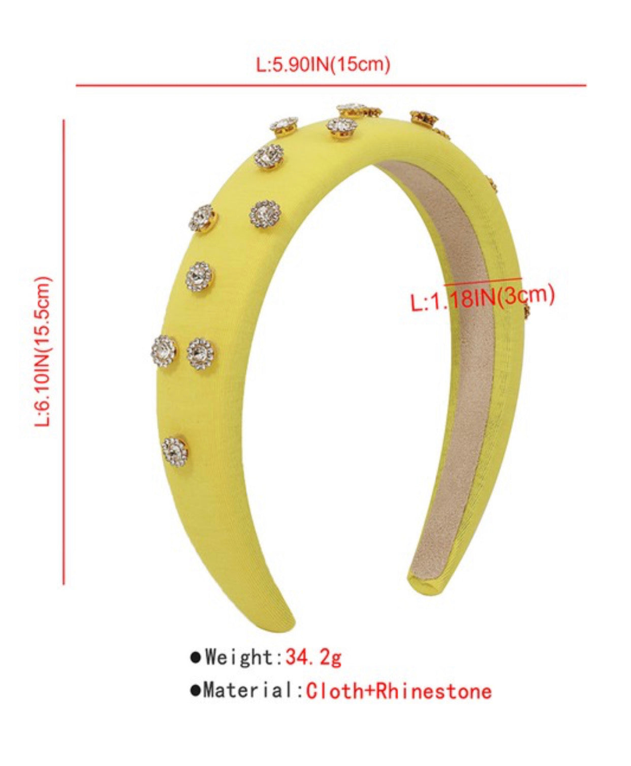 Queen Rhinestone Headband