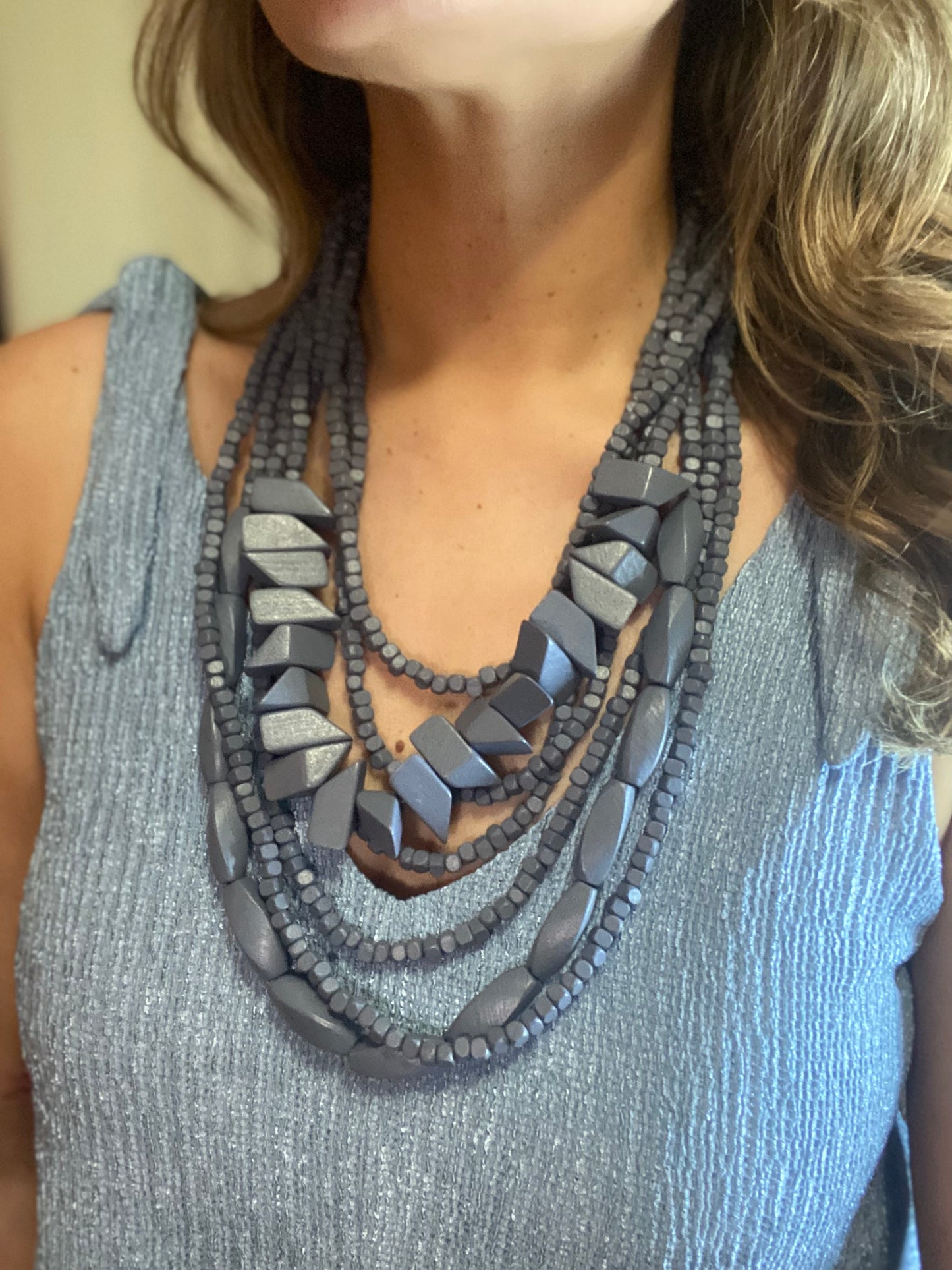 Waterfall necklace