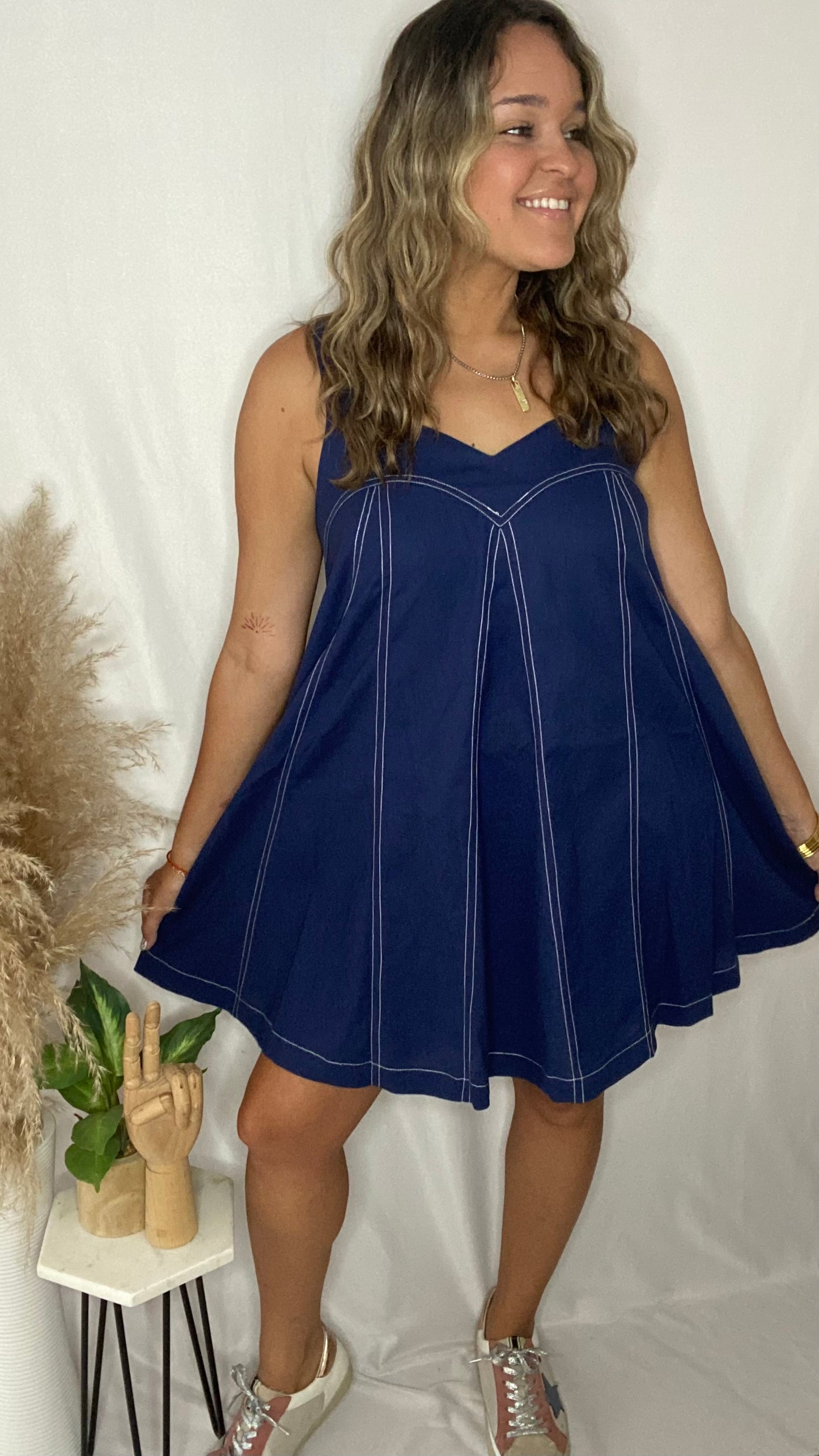 School Denim Dress