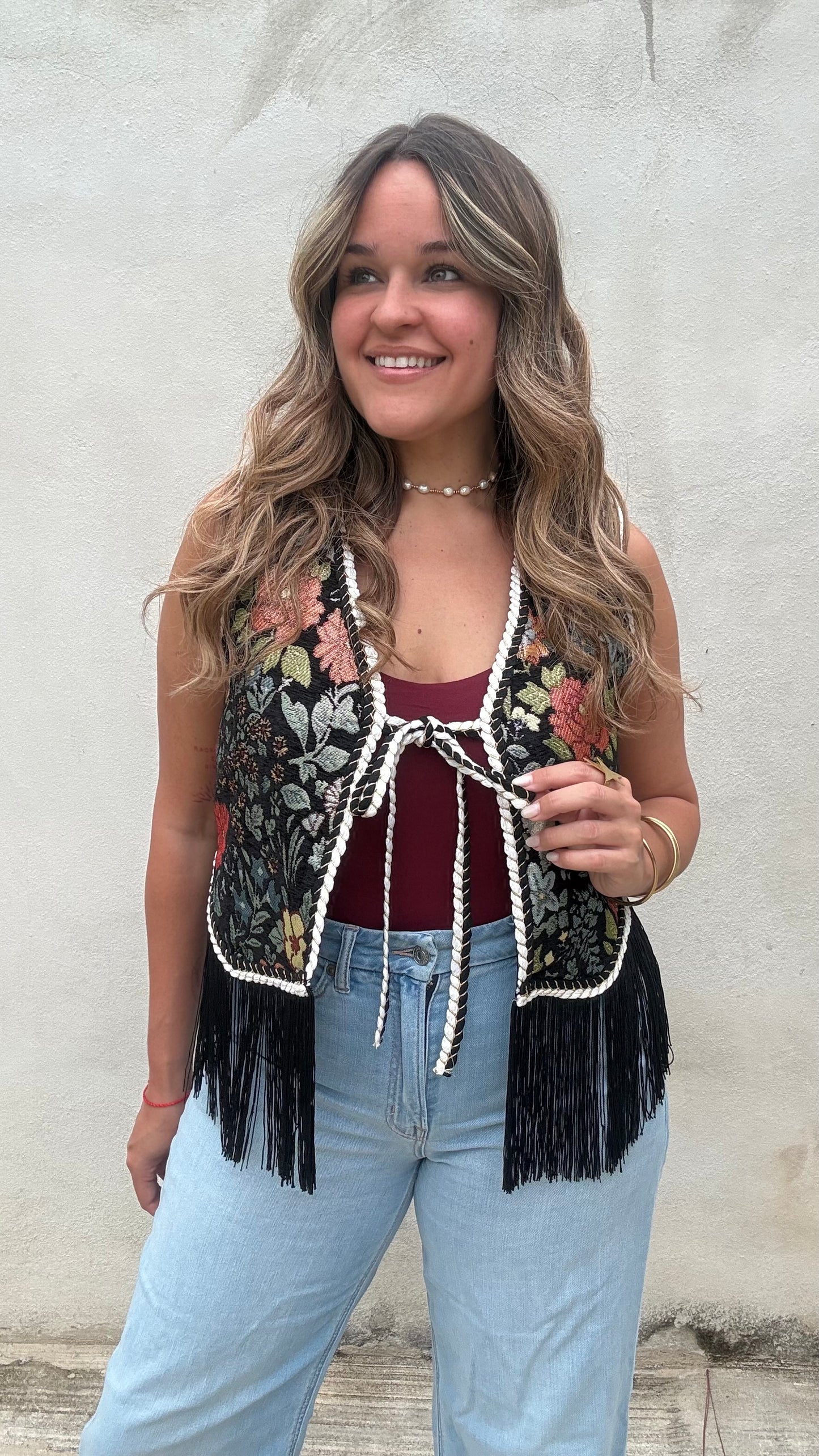 Heirloom Fringe Vest