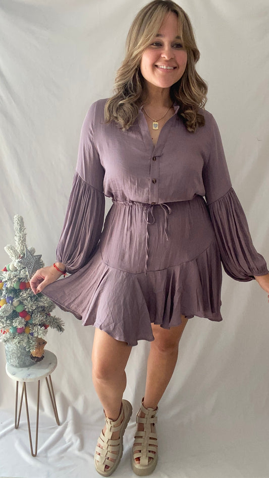 Midnight bubble dress