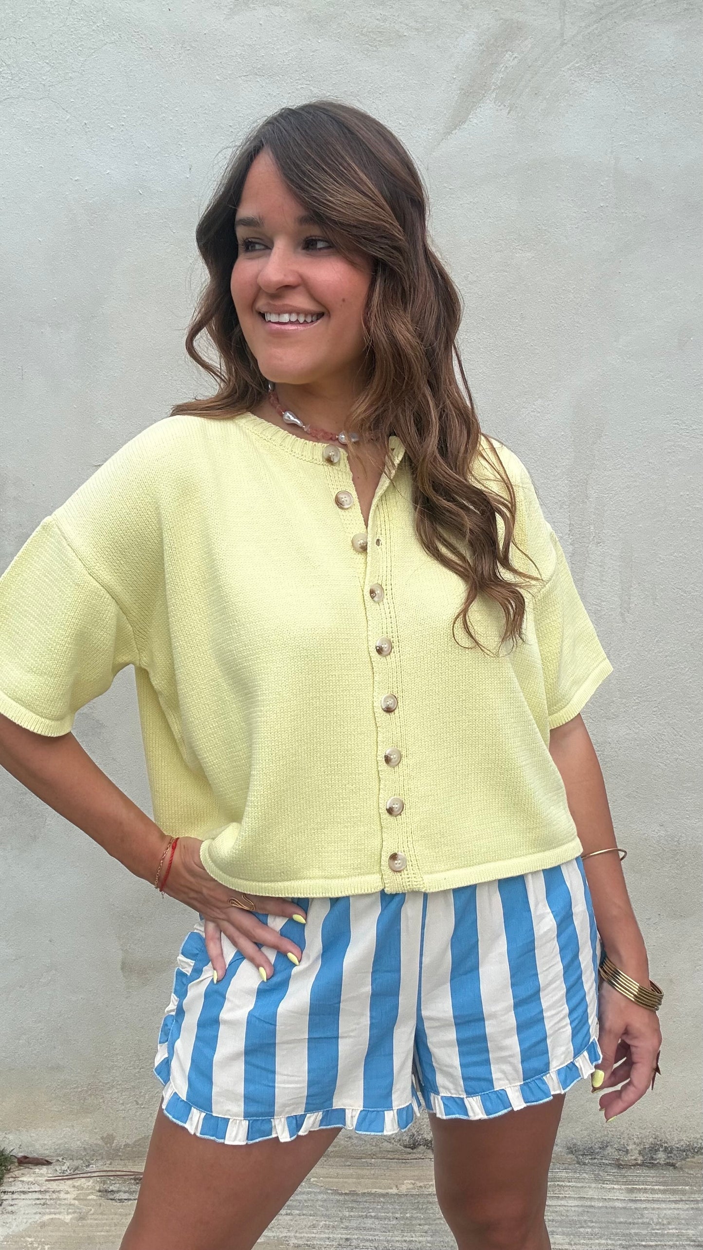 Sail Away Ruffle Shorts