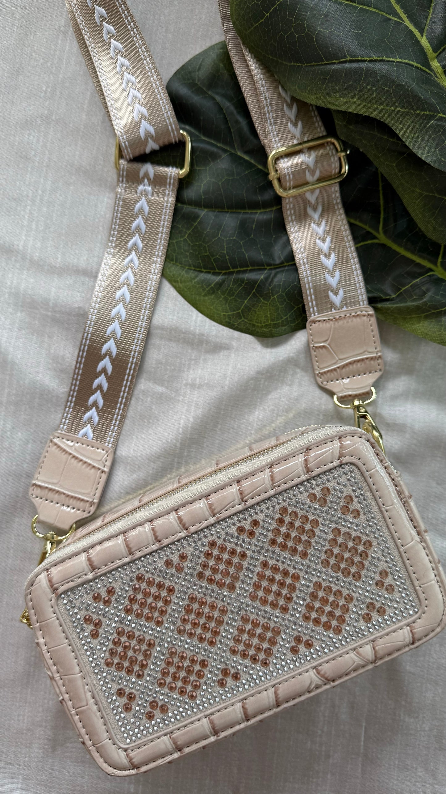 Cocodrile Bling Crossbody