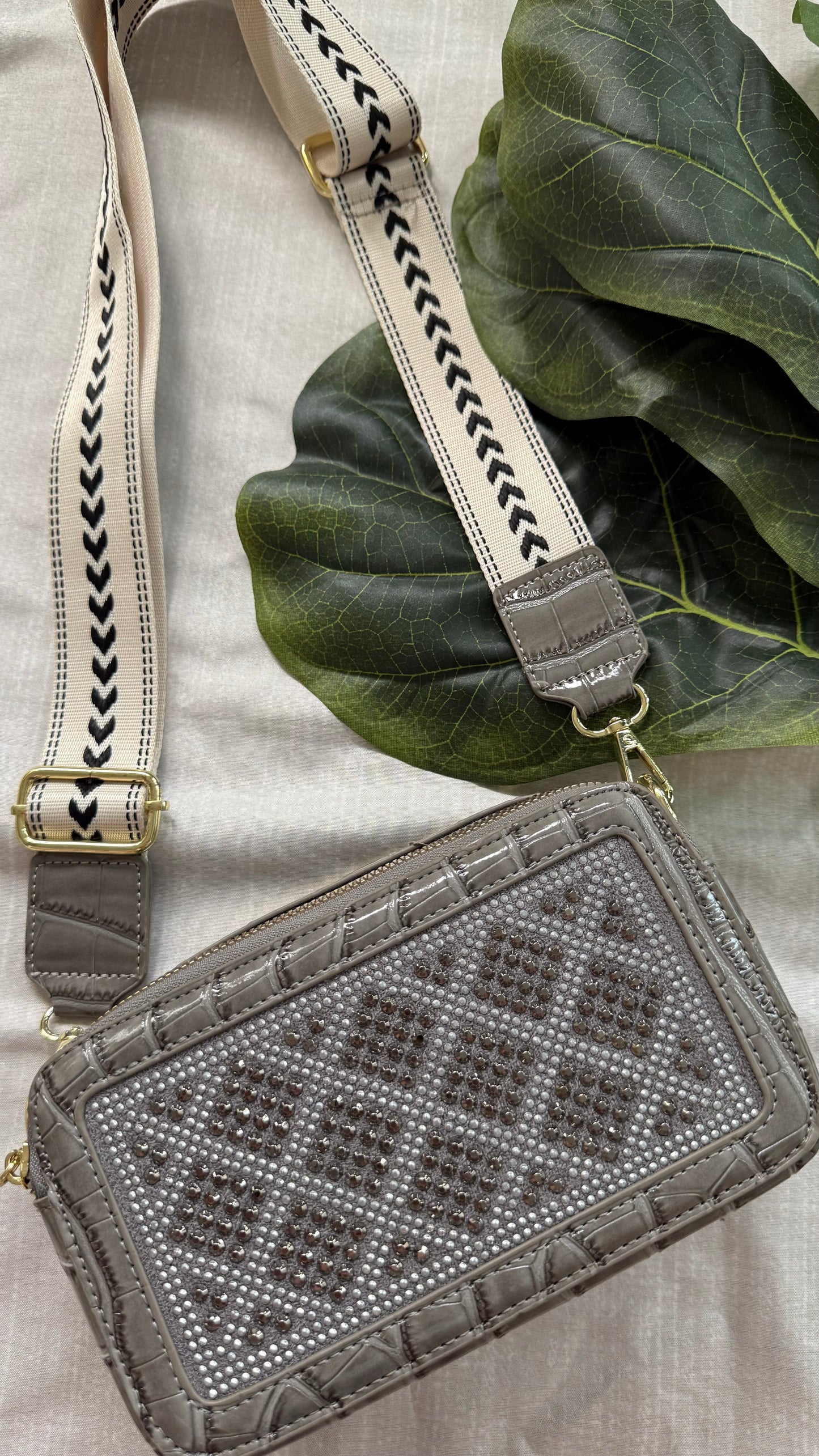 Cocodrile Bling Crossbody