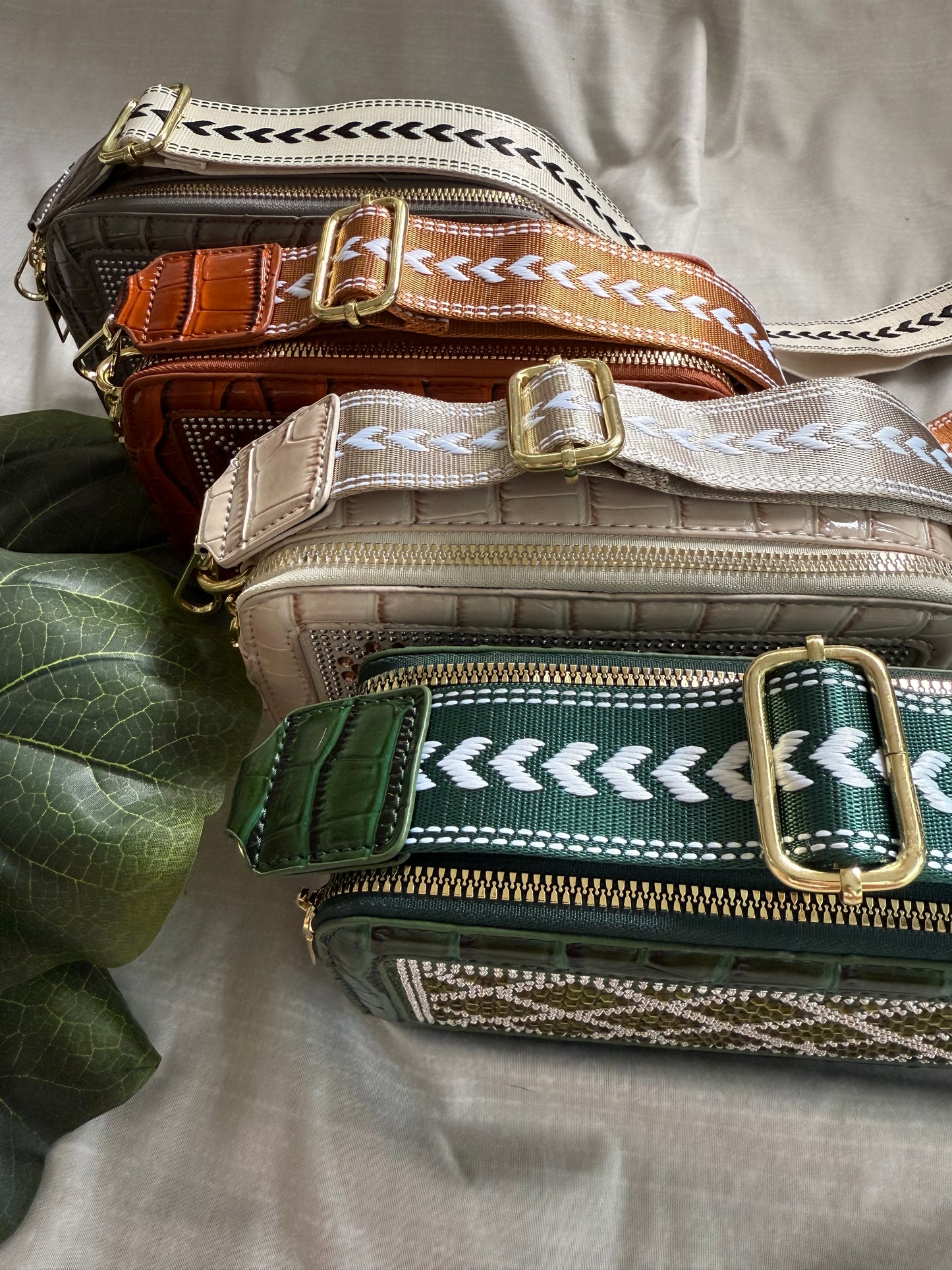 Cocodrile Bling Crossbody