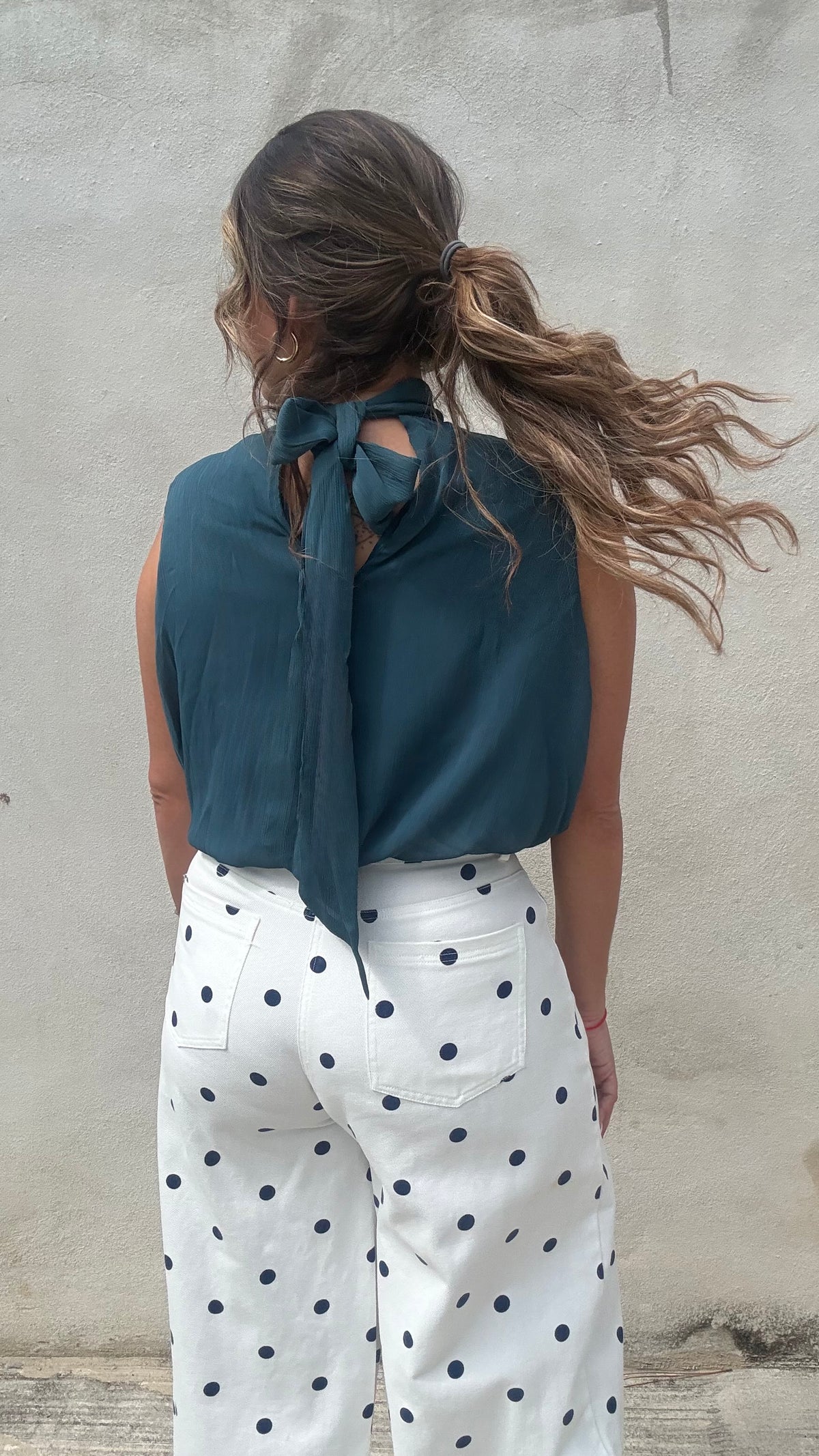 Elara High Neck Top