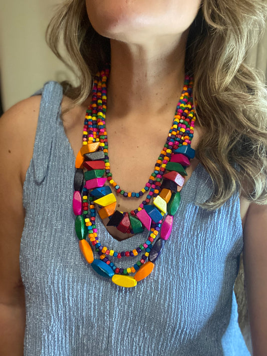 Waterfall necklace